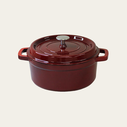 Enameled Cast Iron Dutch Oven, 10”(26cm)