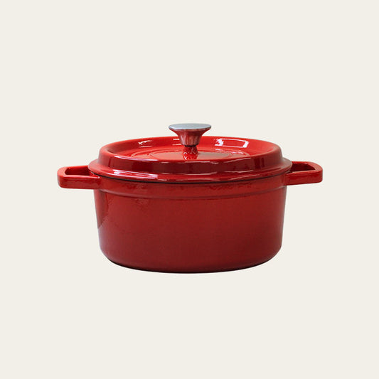 Enameled Cast Iron Dutch Oven, 9.5”(24cm)