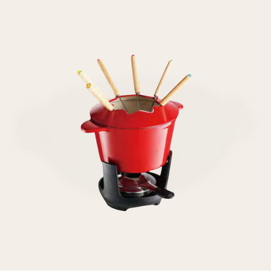 [CUSTOM] Art.- No. ZS205, Cast Iron Cheese Fondue